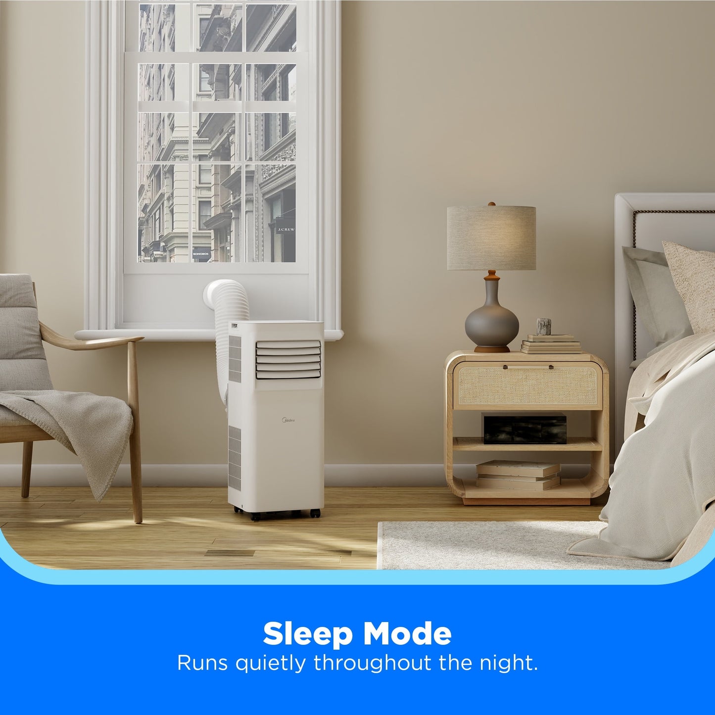 Midea 5,000 BTU Portable Air Conditioner with Remote Control