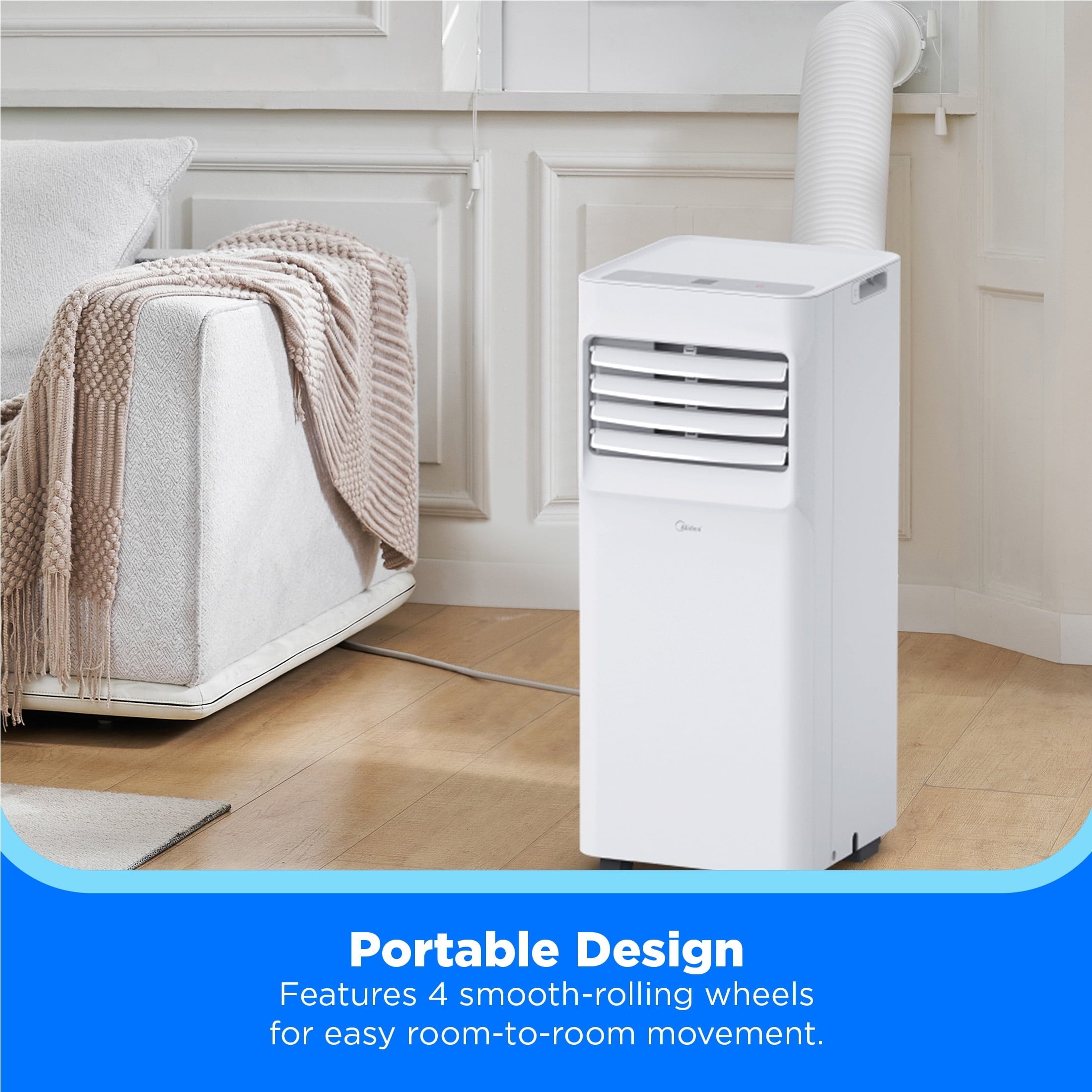 Midea 5,000 BTU Portable Air Conditioner with Remote Control