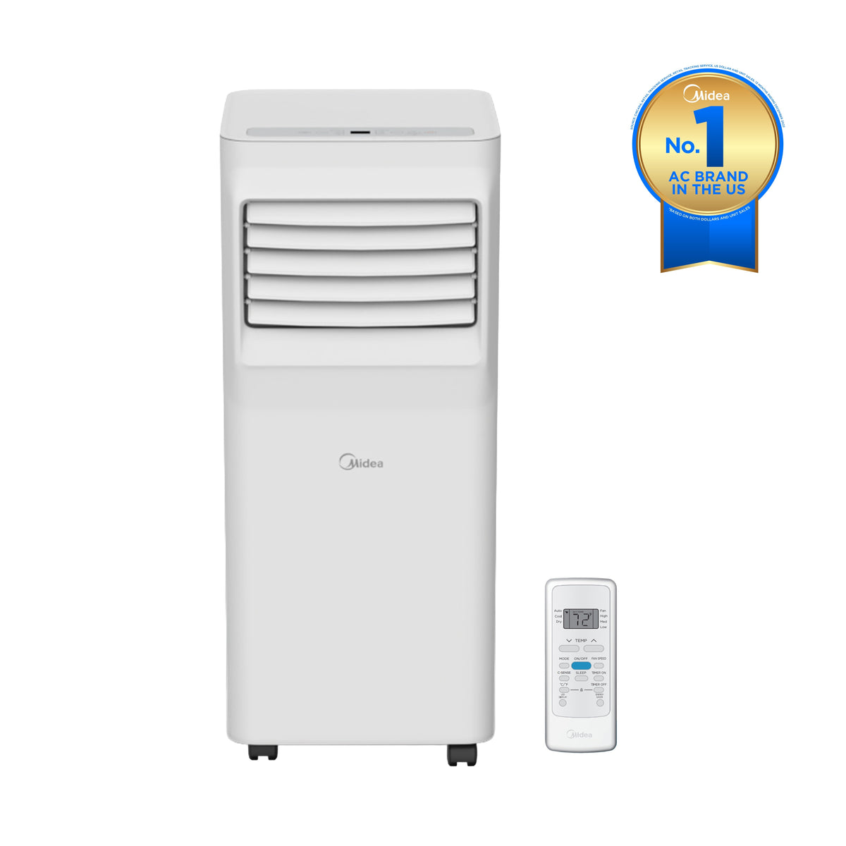 Midea 5,000 BTU Portable Air Conditioner with Remote Control
